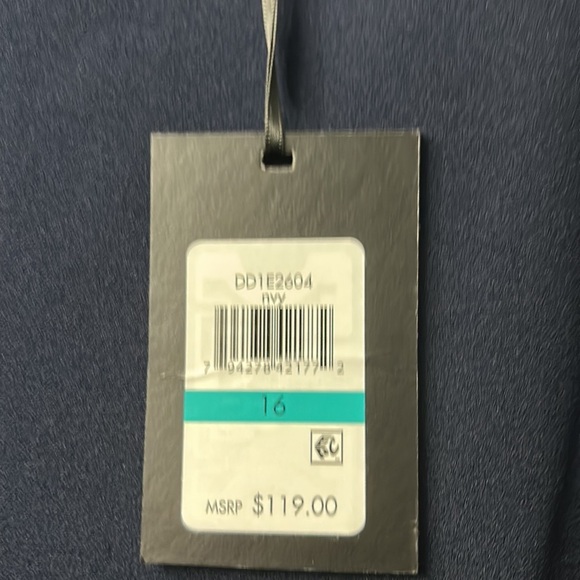 Navy DKNY dress NWT - Picture 3 of 6